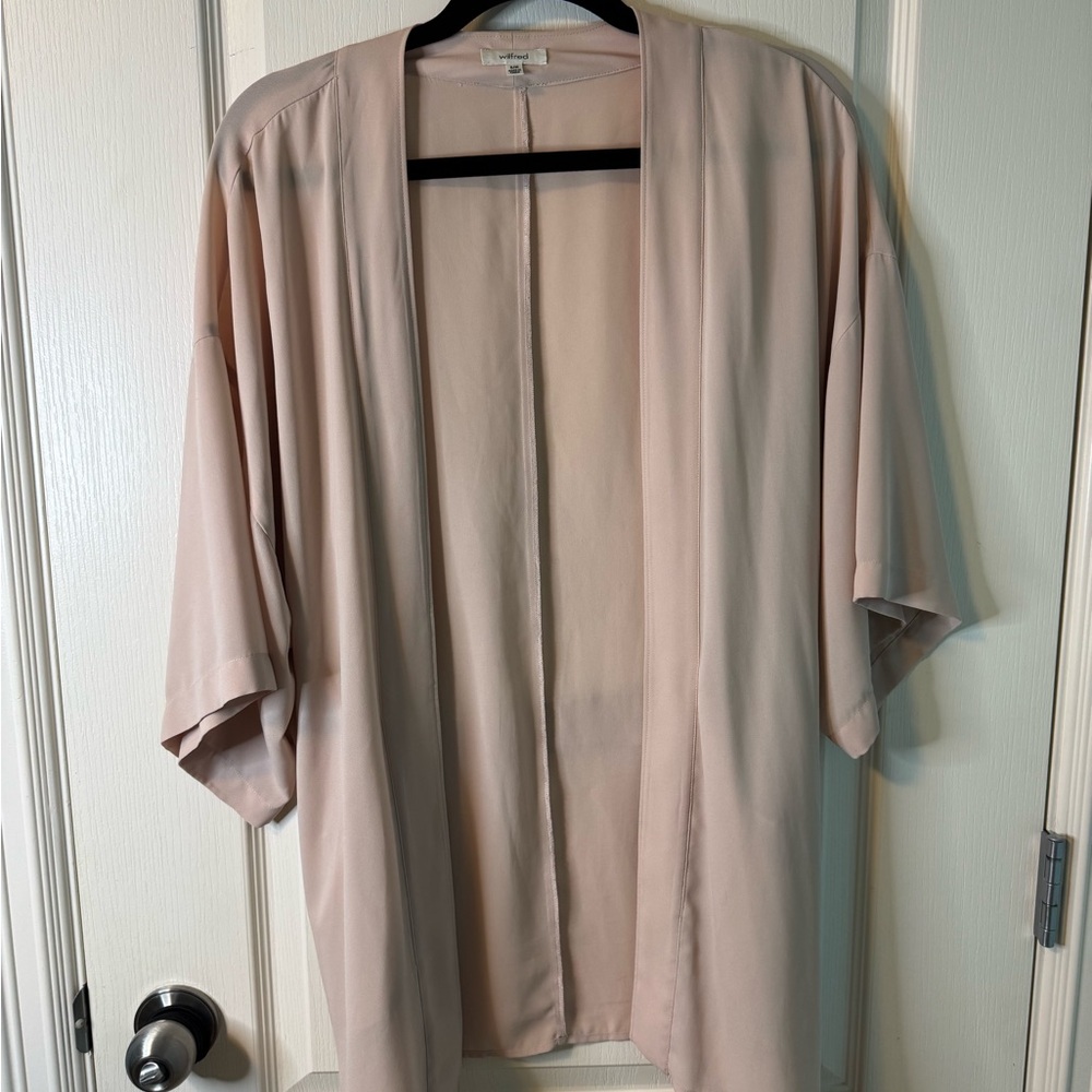 Wilfred Blush Pink Kimono Jacket